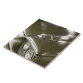 米国、オハイオ州、クリーブランド: 歴史的西部の予備 タイル (側面)