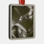 米国、オハイオ州、クリーブランド: 歴史的西部の予備 メタルオーナメント (右)