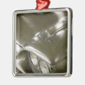 米国、オハイオ州、クリーブランド: 歴史的西部の予備 メタルオーナメント (左)