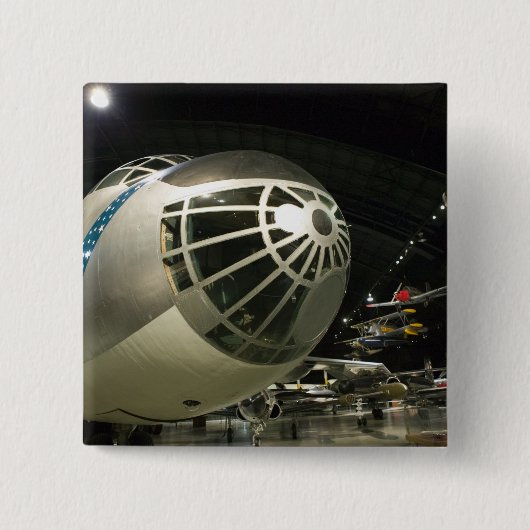 米国、オハイオ州、デイトン: 米国空軍博物館 缶バッジ (正面)