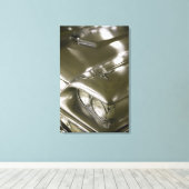 米国、オハイオ、クリーブランド:Western Reserve Historical キャンバスプリント (インサイチュ (ウッドフロア))