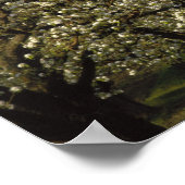 米国、オレゴン、フードリバー郡。レッド ポスター (角)