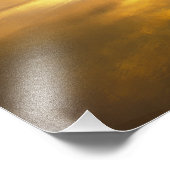 米国,オレゴン,大砲のビーチ日没 フォトプリント (角)