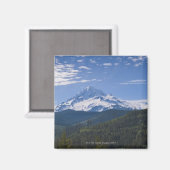 米国、オレゴン、山フードの表示 マグネット (正面/裏面)