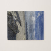 米国、オレゴン、砂丘と海、太平洋都市 ジグソーパズル (横)