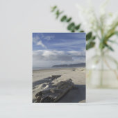 米国、オレゴン、砂丘と海、太平洋都市 ポストカード (スタンド正面)