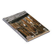 米国、オレゴン、Harney郡。 古いlivery馬小屋 ノートブック (右側)