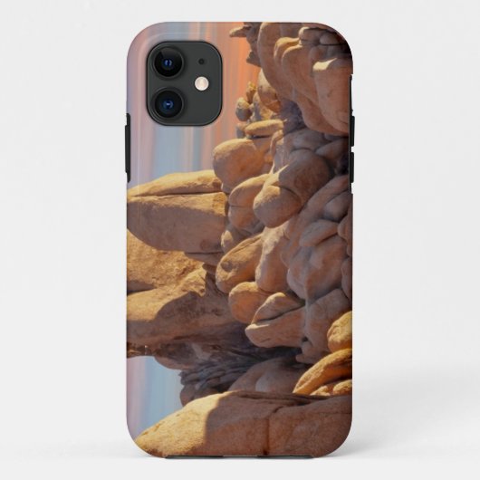 米国、カリフォルニアのジョシュアツリーの国立公園 Case-Mate iPhoneケース (裏面)