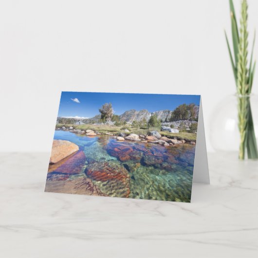 米国、カリフォルニア、イニョ国立森林4 カード (正面)