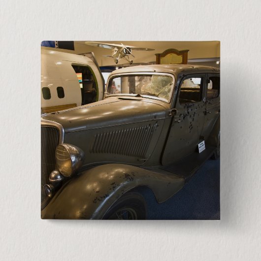 米国、カリフォルニア、サンディエゴ。 バルボア公園、サン2 缶バッジ (正面)