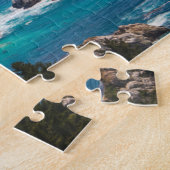 米国、カリフォルニア。ビッグサー・カリフォルニア海岸 ジグソーパズル (側面)