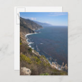 米国、カリフォルニア、ビッグサー、険しい海岸線 ポストカード (正面/裏面)