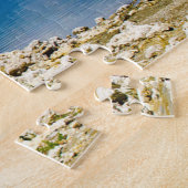 米国、カリフォルニア、モノレイク南ツファリザーブ ジグソーパズル (側面)