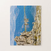 米国、カリフォルニア、モノレイク南ツファリザーブ ジグソーパズル (縦)