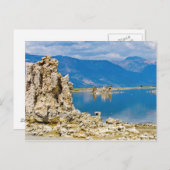 米国、カリフォルニア、モノレイク南ツファリザーブ ポストカード (正面/裏面)