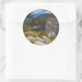 米国、カリフォルニア。ヨセミテバレービスタ2 ラウンドシール (バッグ)