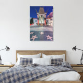 米国、カリフォルニア、ロサンゼルス、ハリウッド キャンバスプリント (インサイチュ (寝室))