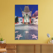 米国、カリフォルニア、ロサンゼルス、ハリウッド キャンバスプリント (インサイチュ (リビング))