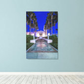 米国、カリフォルニア、ロサンゼルス、ユニオン駅 キャンバスプリント (インサイチュ (ウッドフロア))