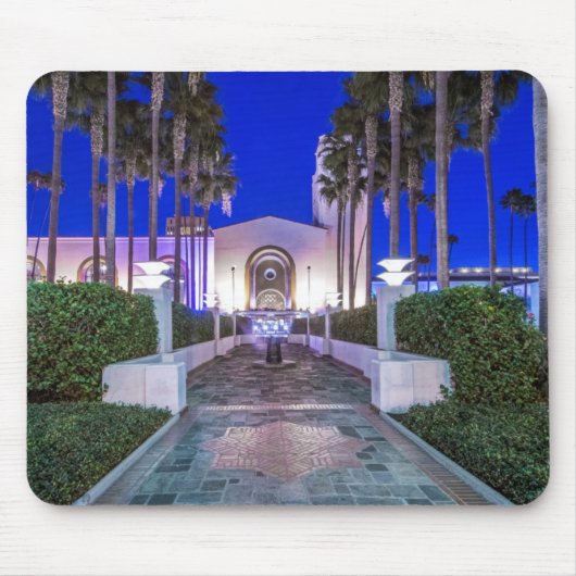 米国、カリフォルニア、ロサンゼルス、ユニオン·ステーション マウスパッド (正面)