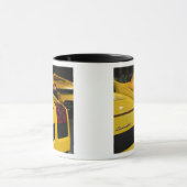 米国、カリフォルニア、ロサンゼルス: ロサンゼルスの自動車2 マグカップ (中央)