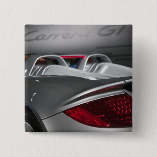 米国、カリフォルニア、ロサンゼルス: ロサンゼルスの自動車3 缶バッジ (正面)