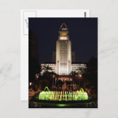 米国 – カリフォルニア – ロサンゼルス – 市役所 ポストカード (正面/裏面)