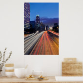 米国、カリフォルニア、ロサンゼルス、110 Freeway ポスター (キッチン)