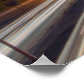 米国,カリフォルニア,ロサンゼルス, 110 Freeway 2 ポスター (角)