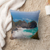 米国、カリフォルニア。Mcwayの表示秋 クッション (ブランケット)