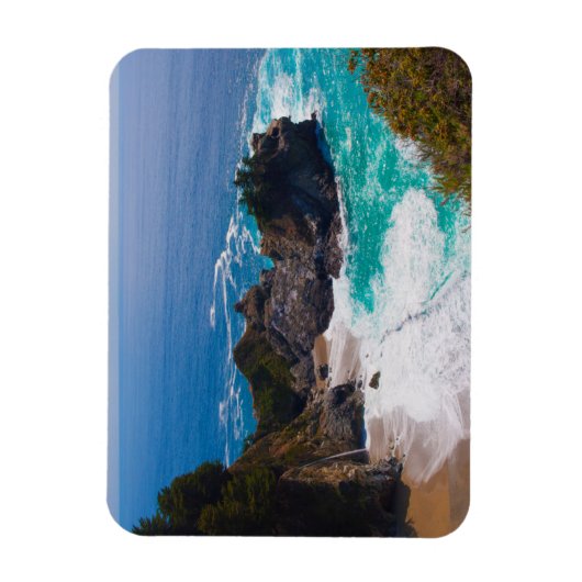 米国、カリフォルニア。Mcwayの表示秋 マグネット (縦)