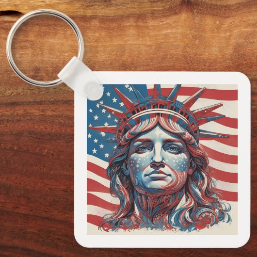 米国 キーホルダー (正面)