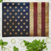 米国/グンギド国旗 キッチンタオル (折り畳み)