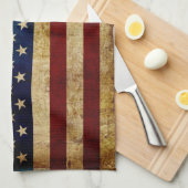 米国/グンギド国旗 キッチンタオル (四つ折り)