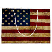 米国/グンギド国旗 ラージペーパーバッグ (裏面)