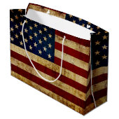 米国/グンギド国旗 ラージペーパーバッグ (裏面アングル)
