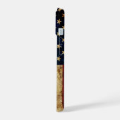 米国/グンギド国旗 iPhone 15ケース (左側面)