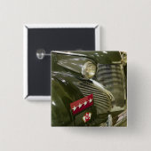 米国、ケンタッキーの城砦Knox: Patton博物館の 缶バッジ (正面&裏面)