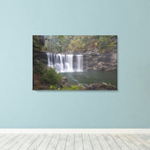 米国 – ケンタッキー。カンバーランド秋オン キャンバスプリント (インサイチュ (ウッドフロア))