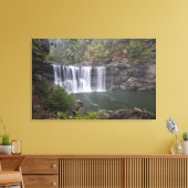 米国 – ケンタッキー。カンバーランド秋オン キャンバスプリント (インサイチュ (リビング))