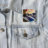 米国、ケンタッキー、ボーリング・グリーン: 国民のコルベット2 缶バッジ (インサイチュ)