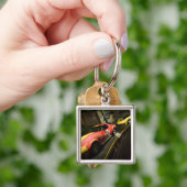 米国、ケンタッキー、ボーリング・グリーン: 国民のコルベット4 キーホルダー (手)
