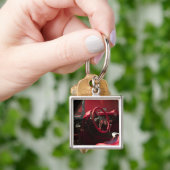 米国、ケンタッキー、ボーリング・グリーン: 国民のコルベット キーホルダー (手)