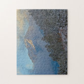 米国、コロラド州、エステス公園の山々 ジグソーパズル (縦)