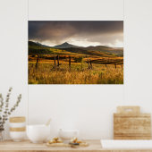 米国、コロラド州、サンフアン山脈 ポスター (キッチン)