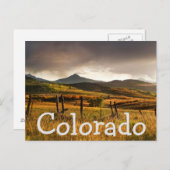 米国、コロラド州、サンフアン山脈 ポストカード (正面/裏面)