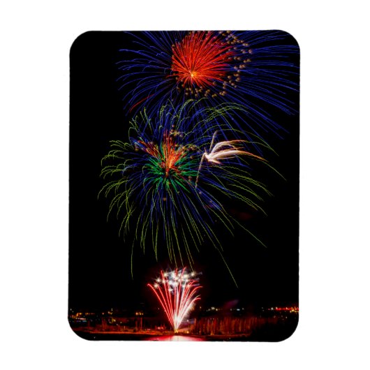 米国、コロラド州、フリスコ州、ディロン湖 マグネット (縦)