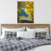 米国、コロラド州。ロードフランクバイ《植物》アスペン キャンバスプリント (インサイチュ (寝室))