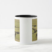 米国、コロラド州、Steamboat Springsの干し草ロール マグカップ (中央)