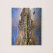 米国、コロラド、ロッキーマウンテンNP. 嵐雲 ジグソーパズル (縦)